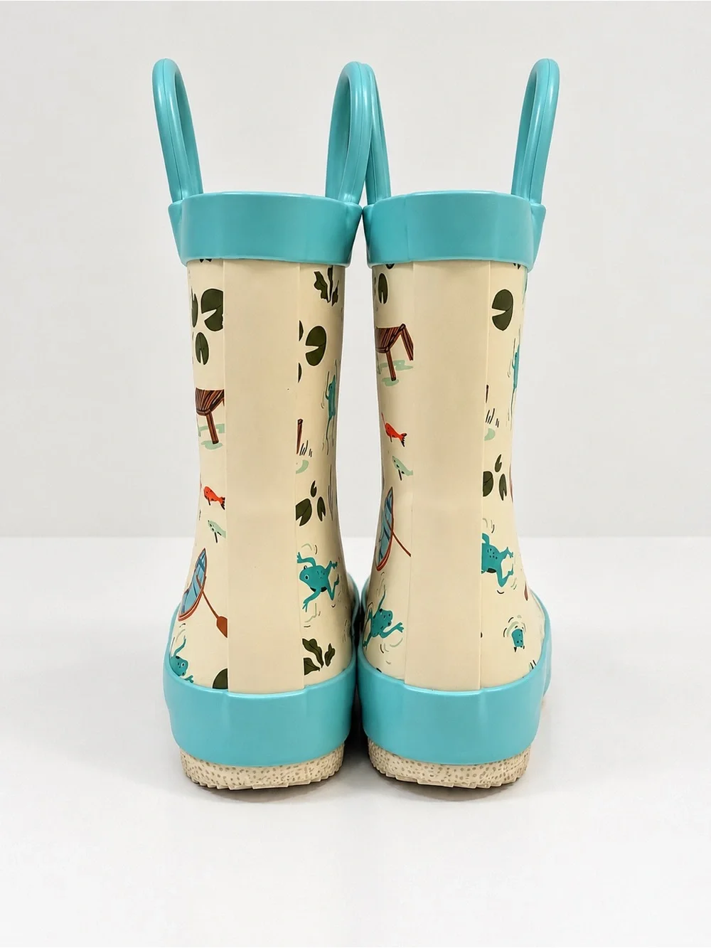 Amazon Essentials x Sofia Grainge Cream Rain Boots